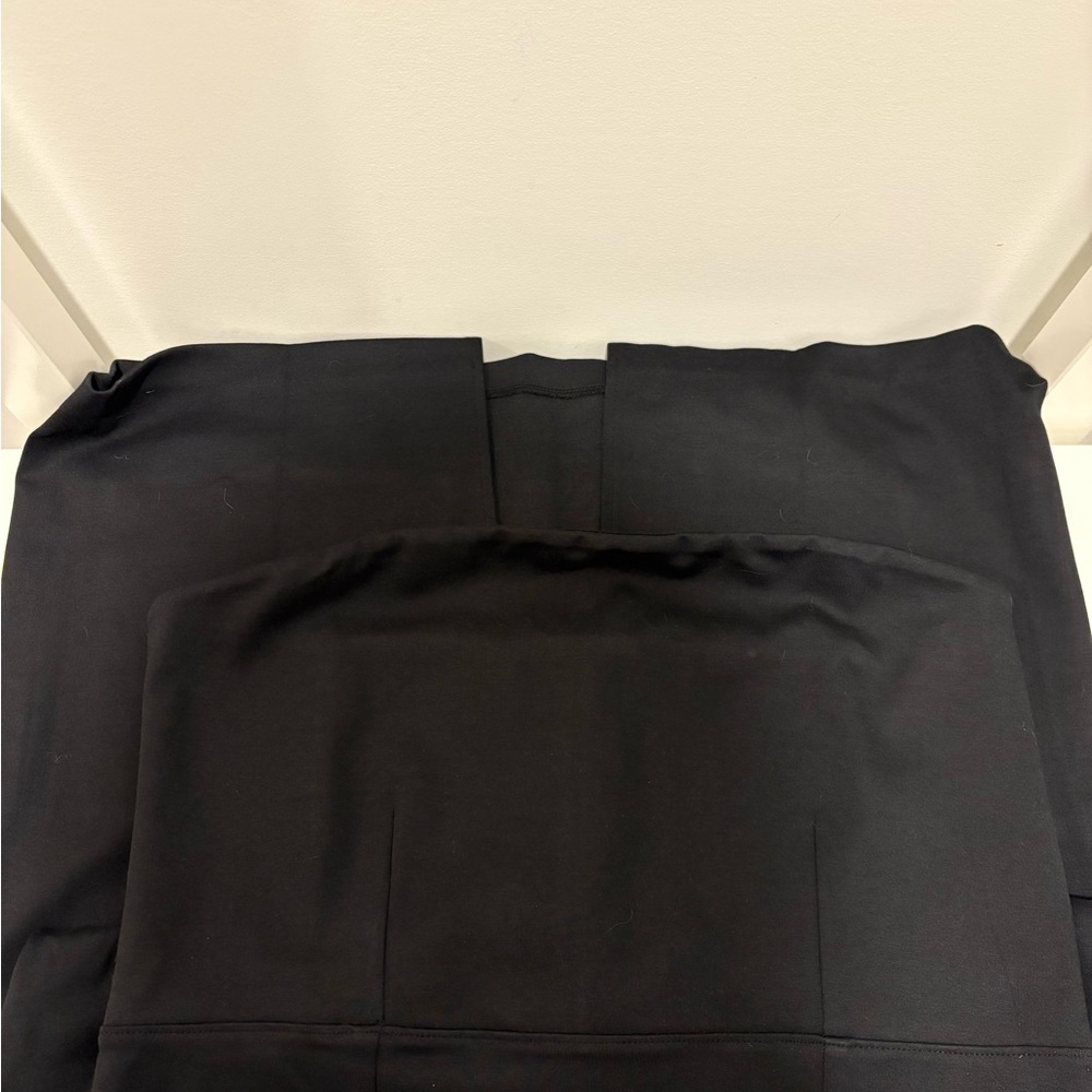 Everlane Sleek Black Strapless Dress